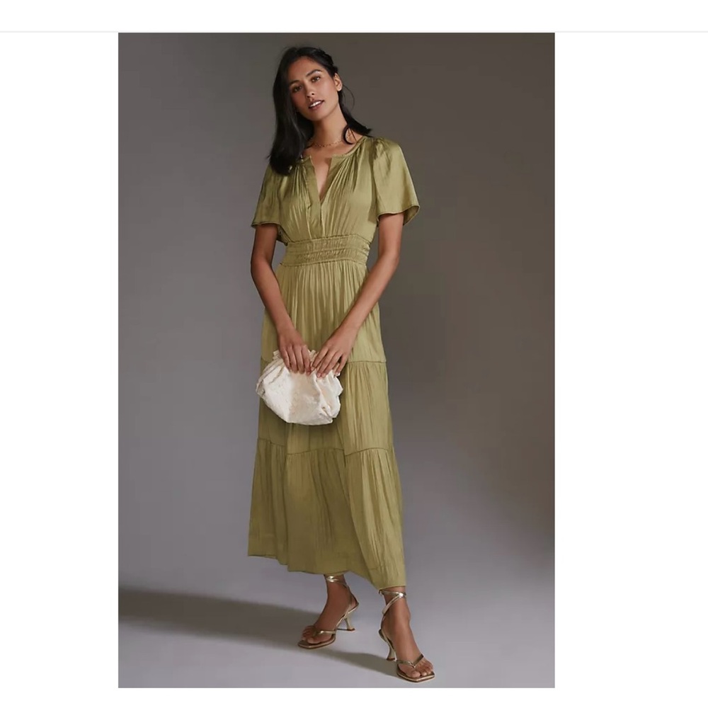 Anthropologie Somerset Maxi Dress XXS New